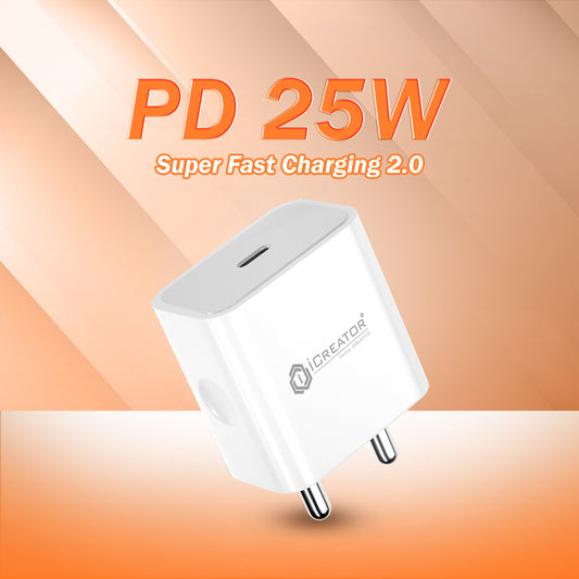 25W Power Adaptor | Super Fast Charging 2.0