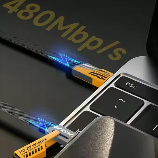 Allrounder Series 4 in 1 Durable Weave Data Cable With Super V00C