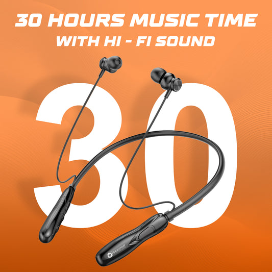 Cloud Series Bluetooth Neckband | 30H Playtime & Comfortable Fit