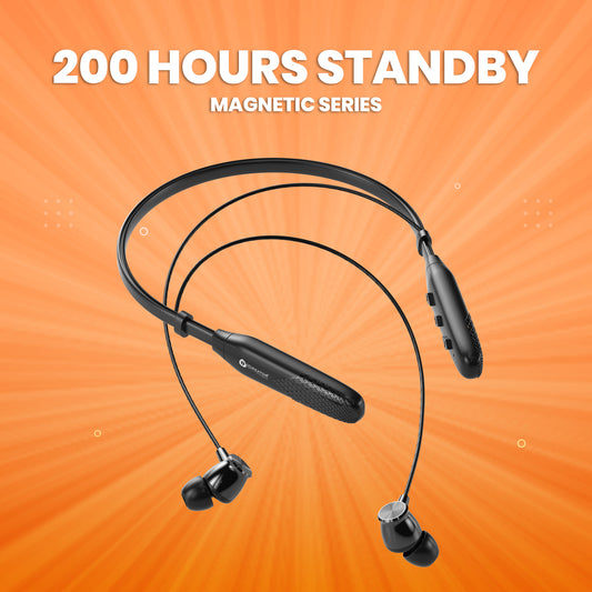 Cool Series 200 Hours Standby Time Bluetooth Neckband