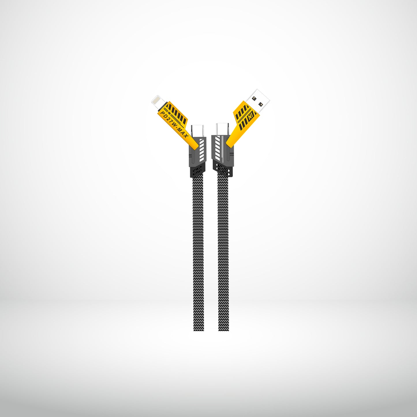 Allrounder Series 4 in 1 Durable Weave Data Cable With Super V00C