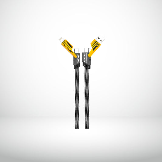 Allrounder Series 4 in 1 Durable Weave Data Cable With Super V00C