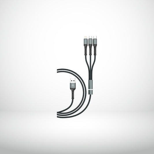 Family Series 3 in 1 Cable With SR Reinforced Protection