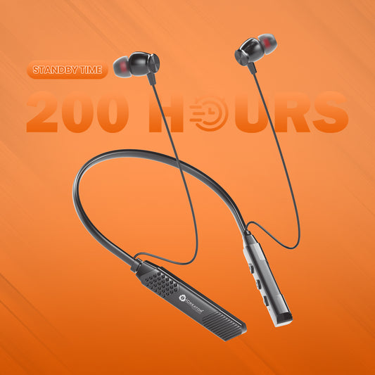 Maharaja Series Bluetooth Neckband | 200H Backup & 50H Talk Time