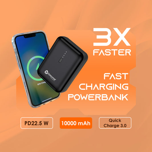 Pocket Series 10K mAh PowerBank | Fast Charging With 22.5W PD Output