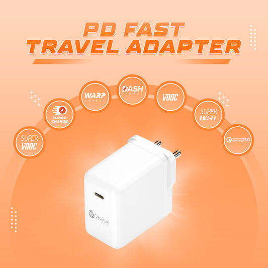 Powerfull Series 65W Fast Travel Adapter