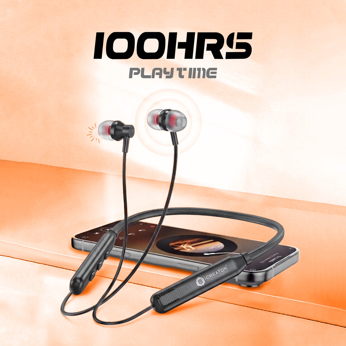 Queen Series Neckband | 100 Hours Play Time