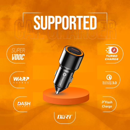 Rocket Series 120W Metal Car Charger