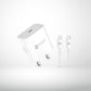 20W USB-C Power Adapter + USB-C to USB-C Cable