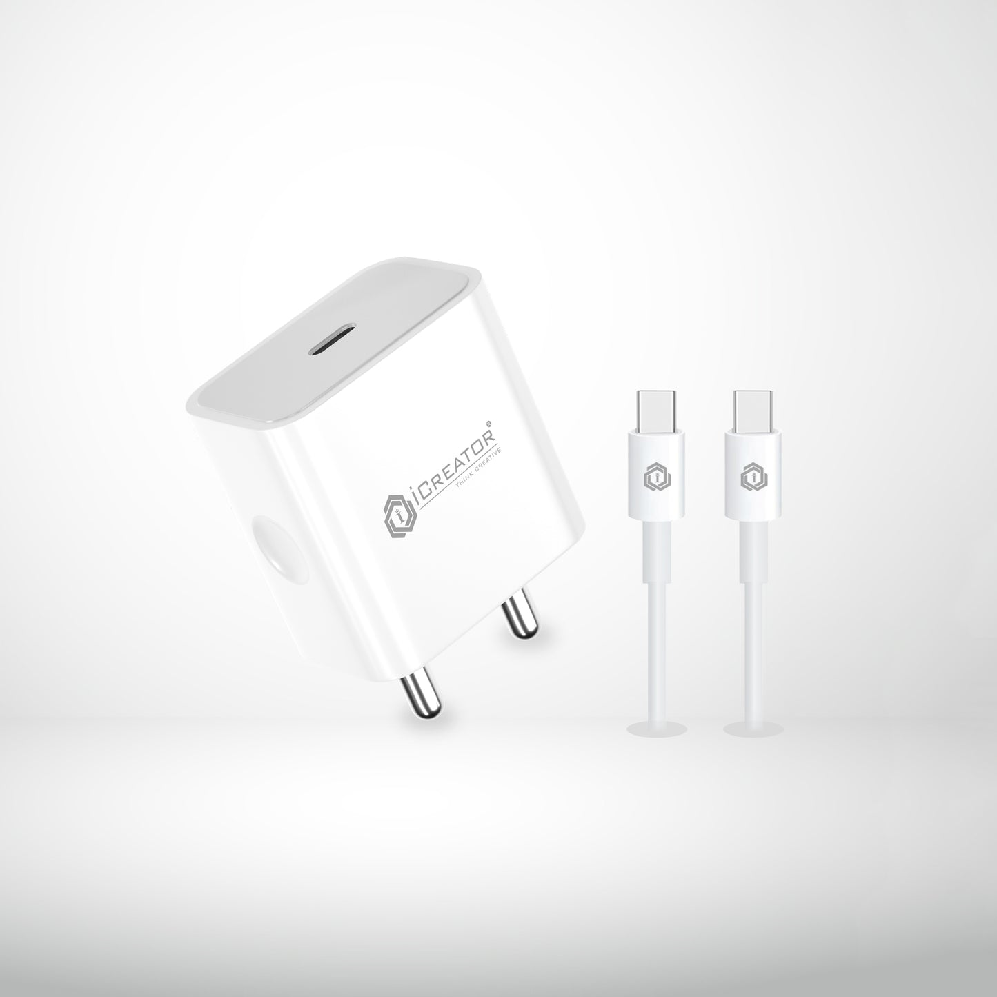 20W USB-C Power Adapter + USB-C to USB-C Cable