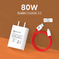 80W Flash Charge 2.0 With USB - A To Type C Cable