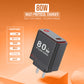 80W Flash Charge Multi Protocol Charger With USB - A To Type C Cable