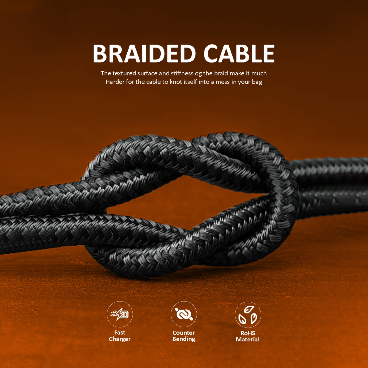 OG Series 65W Fast Cable | Type C to Type C | 25W Type C to Lightning
