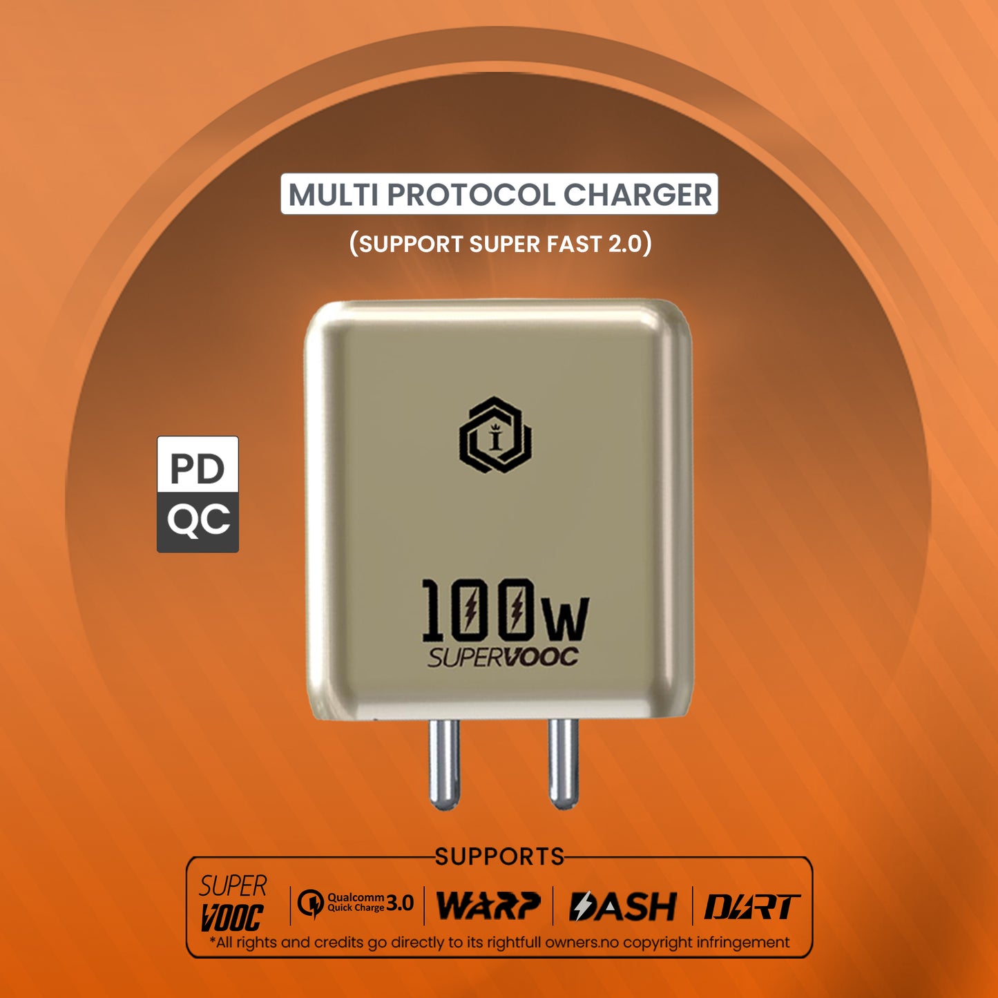 Royal Series PD + QC 100W Charger