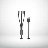 Strike Series 3-in-1 Fast Charging Cable