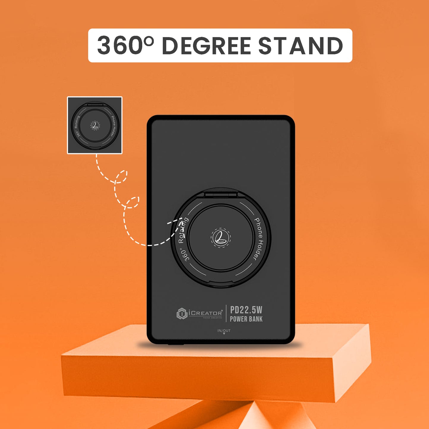 Support Series 5000mAh Wireless Power Bank