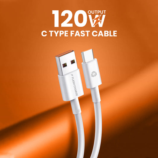 Thunder Series 120W USB-A To Type C Data Cable